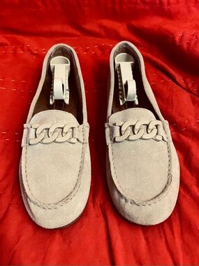 Rachel Zoe Sandalwood Suede Loafers Tan Size 8M